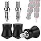 NEEWER Gummifüße Stativspike, 3 PCS rutschfeste Stativfüße für unebenen Boden, 3/8“ Ersatzspike Kompatibel mit Andoer Gitzo Benro Induro Kingjoy Weifeng Stativ Einbeinstativ, HW-21