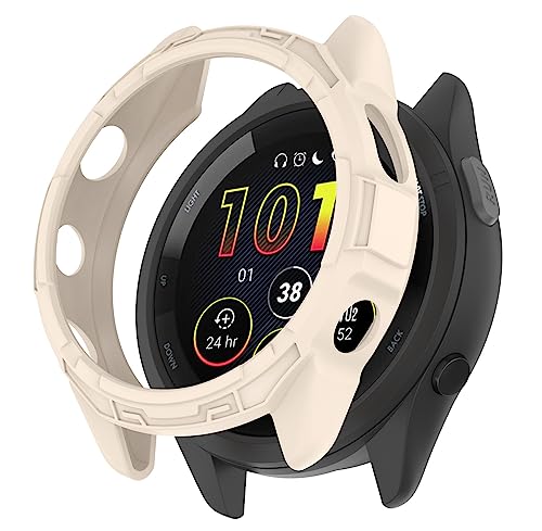 SHEAWA for Garmin�K�[�~�� Forerunner 265S �P�[�X �J�o�[ �ی�P�[�X TPU�S�� �݊��i �ی�J�o�[ �ϏՌ� �A�N�Z�T���[ (�A�C�{���[)
