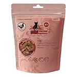 catz finefood Meatz Katzen Leckerlies Huhn N° 3 - knusprige Fleischstreifen, gegrilltes Hühnerfleisch mit Biotin für gänzendes Fell - Katzensnack ohne Zucker, getreidefrei, 45g