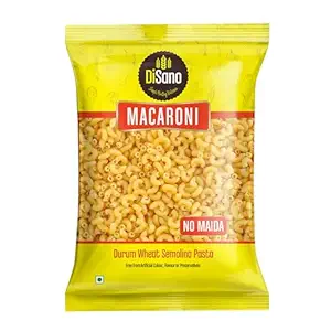 DiSano Macaroni Pasta, No Maida, 850gm, High Protein