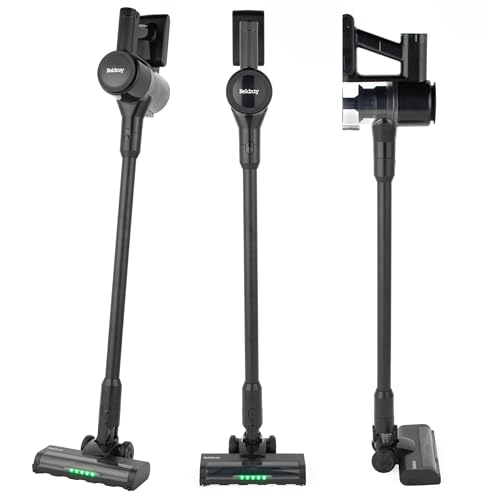 Beldray BEL02005, Airapid Digital Vacuum Cleaner – Cordless Upright Vacuum, Handheld Car Vac,...