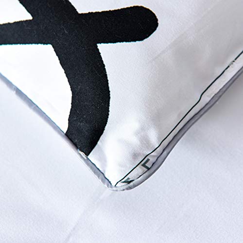 Shinichistar Unicorn Flamingo Rainbow Comforter Set For Kids Teens Girls 3 Pieces Cartoon Drawing Bedding Sets Queen Size #TOP4