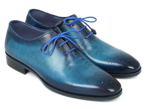 Oxford à bout médaillon bleu Paul Parkman pour sublimer un costume sombre