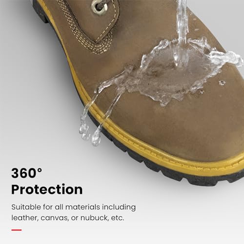 Image of SHOEGR Coat Water & Stain Repellent 200 ml | Invisible Waterproof Shield for Sneakers, Suede, Nubuck, Leather, Trainers, Canvas & Bags | Nano Protection from rain and dust | RPL for Shoes