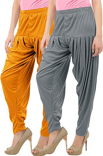 Image of Buy That Trendz Patiala Salwar for Women Relaxed Fit Viscose Patiyala Salwar Harem Bottom Pants