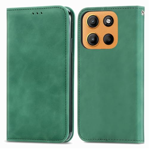 Housse cuir Motorola Edge 60 Pro, étui clapet idéal pour visionner vos vidéos