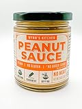 Wynn's Kitchen Vegan- NO SUGAR- Keto Friendly Peanut Sauce 9 OZ (255g)