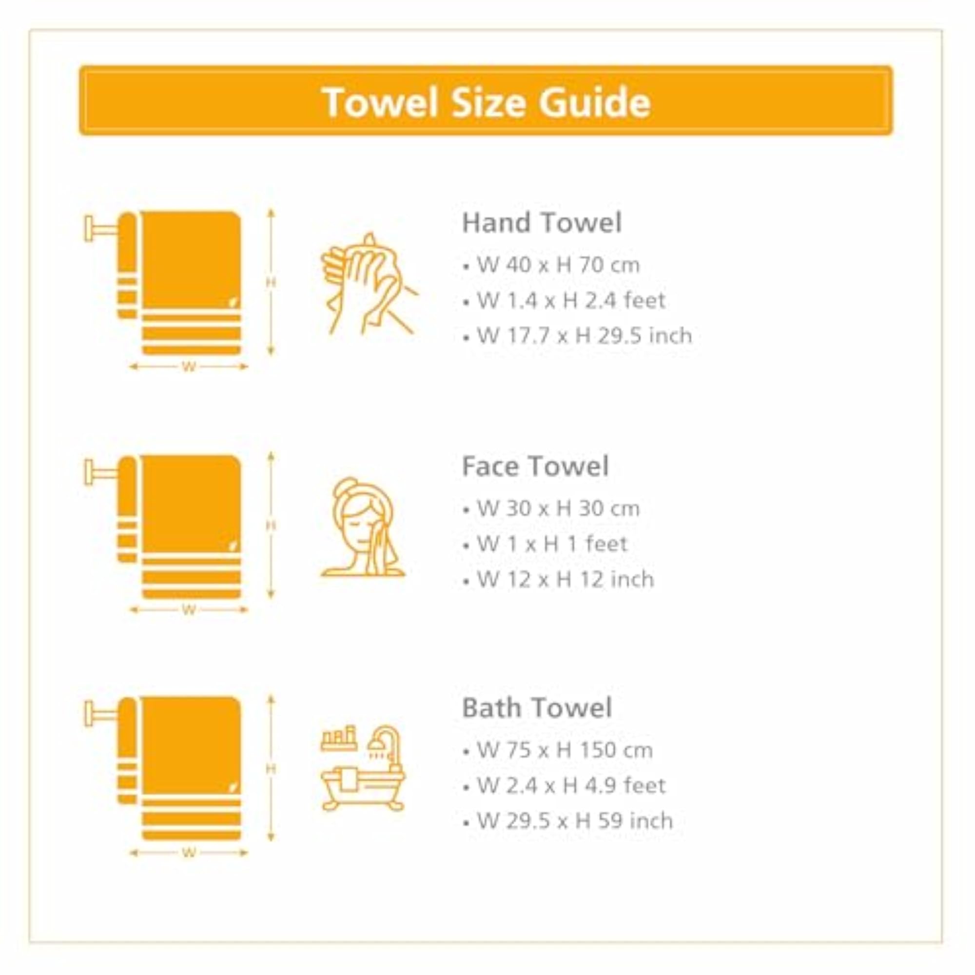 Cotton Windsor Face Towel Set of 4, White