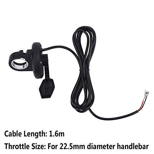 Thumb Throttle, Left/Right Hand Control Assembly for Electric Bike Scooter Accelerator(Right Hand) Hand Throttle Scooter Left Hand Throttle by VGEBY - Used condition - Image 4