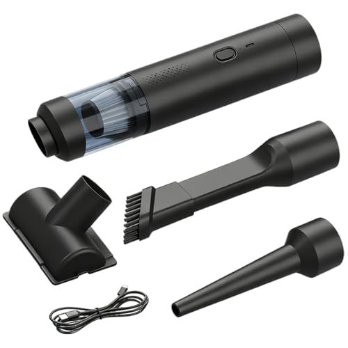 NHQZ Aspirateur Voiture Puissant,Aspirateur Sans Fil,19000PA Aspirateur à Main avec Moteur Brushless Haute Performance,Aspirateur de Table avec 4 Accessoires,pour Canapé Maison Voiture Bureau