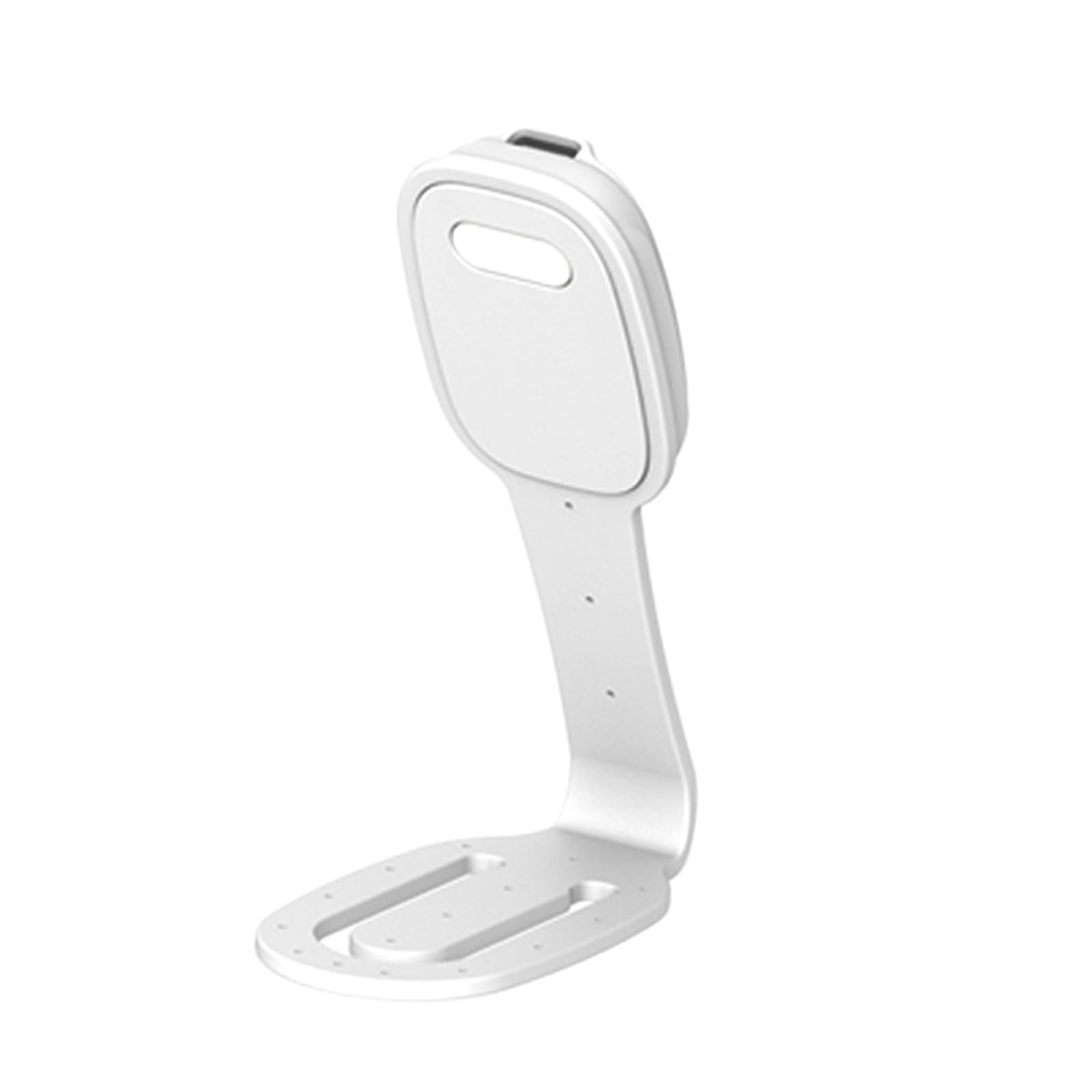 Hsioluted White Multi-Purpose Small Rechargeable Clip Light Portable Led Lamp Night Reading None Flicker Eye Caring Led Reading Clip Light With Adjustable Color Temperature Portable Table Lamp For Books And Desks