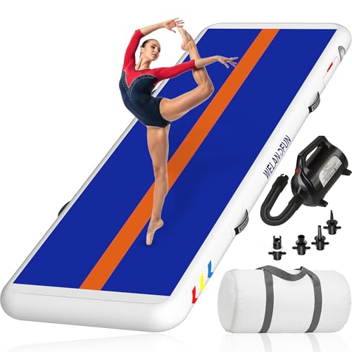 Tapis de gymnastique gonflable extérieur pour le jardin et les séances de sport en famille