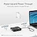 Plugable 7-in-1 USB-C DisplayLink Dock – Dual 4K 60Hz HDMI, USB-C & USB-A (10Gbps), SD Card, Gigabit Ethernet, 100W PD Charging – Compatible with macOS & Windows, MacBook Dual Monitor Support