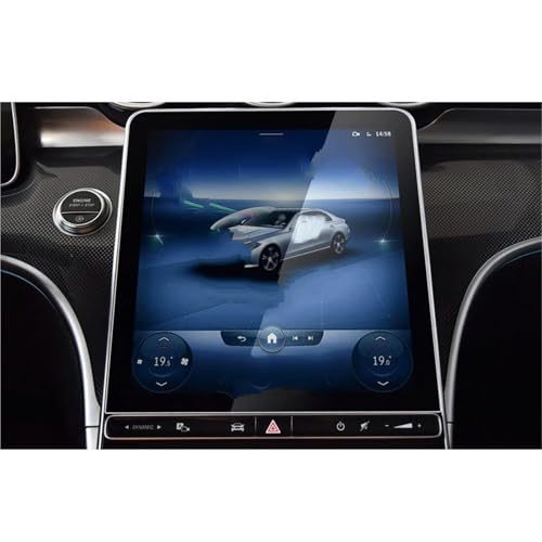 Verre trempé Mercedes Classe C W206 éviter rayures écran tactile 12.3