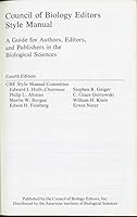 council of Biology editors style Manual Fourth Edition B000HMSNK0 Book Cover