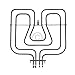 Produktbild Oberhitze Grillheizung kompatibel zu AEG/Electrolux Zanussi Zanker Electrolux 3970129015 Heizelement mit 800W/1650W