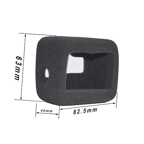 Holibanna Windshield Windproof Case Compatible for Hero8 Windproof Housing Action Camera Accessories Cover Compatible for Hero8 Black