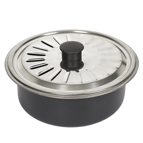 COOK CONCEPT - KC5217 Couvercle Adaptable en Métal Argenté - Conçu pour Casseroles 16, 18, 20 cm - Design Hermétique pour Cuisson Optimale - Couleur Argent - Ø 16-20 cm