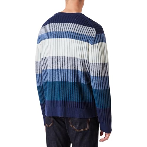 Paul Smith Ps Men's Striped Ribbed Knit Sweater2