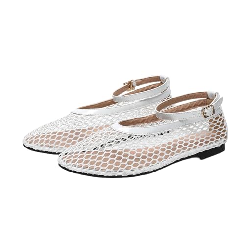 Chaussures orthopédiques femme en résille à boucle