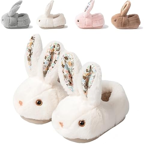 Nasogetch Bunny Slippers for Kids Cover