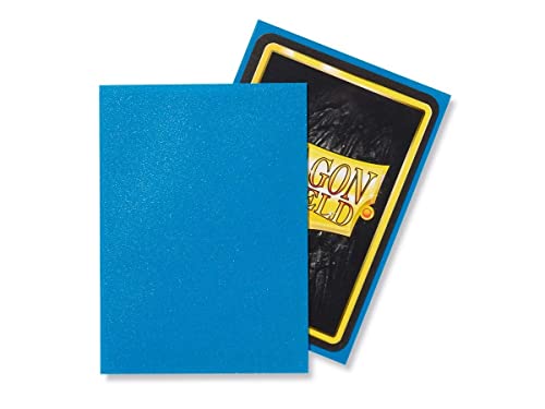 Image of Dragon Shield Matte Sapphire Standard Size 100 ct Card Sleeves Individual Pack