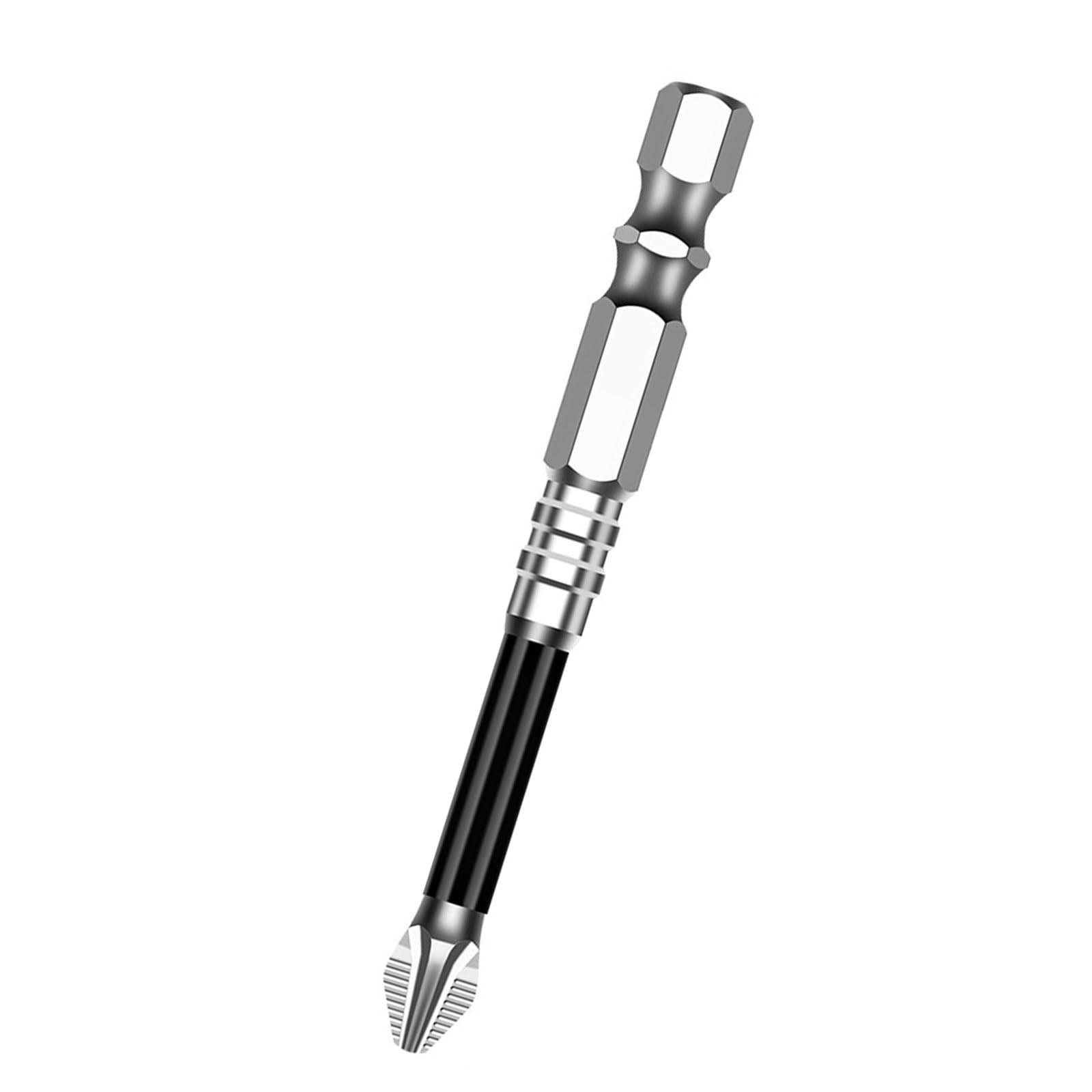 Newft 70L 1Piece Nonslip 5A Crosses Head Screwdriver Bits Alloy Steel Impacts Driver Bits For Home & Professional Use Bit Holder