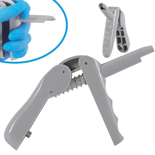 Dental Composite Pistole aus Harz, 1/5-Teilige Abformmisch-Injektionspistole, Kompositmaterial-Dosierinjektionspistole, Zahnspender-Applikator, kompatibel mit den meisten Einzeldosis-Spitzen (1)