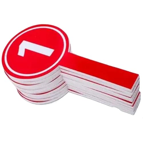 2 sets de paletas para puntaje manual de tablero de números
