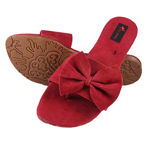 Image of Red Flamingo Womens And Girls flat sandal