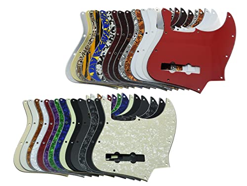 Kaish JB643 4 String J Bass Style Pickguard Bass Pick Guard Scratch Plate thumb #3