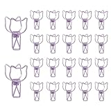 PATIKIL 30Pcs Paper Office Binder Clip, 1.2