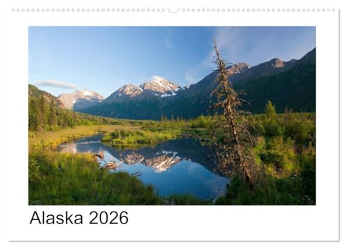 Alaska 2026 (Wall Calendar 2026 DIN A2 Landscape), CALVENDO Monthly Calendar: Monthly Calendar with Pictures from Alaska