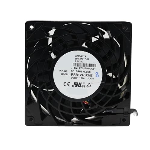 Inverseur serveur ventilateur de refroidissement axial PFB1248XHE double roulement