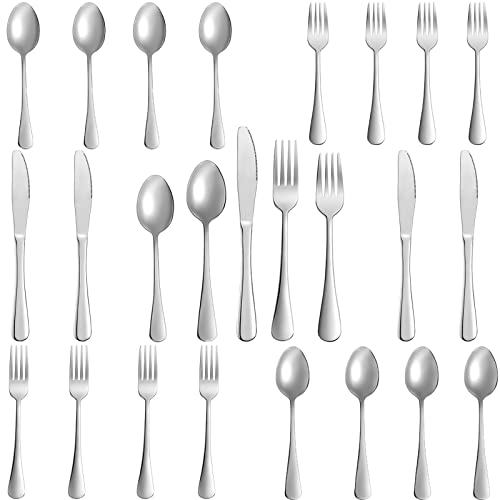 20 Piece Silverware Set,5 Piece Set of Tableware Premium Stainless Steel Flatware Set,Mirror Polished Cutlery Utensil Set Fork Knife Spoon Set For Kitchen,Kitchen Utensils Set,Dishwasher Safe