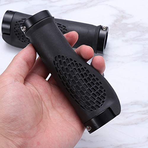 1 par de manoplas de mão para bicicleta VORCOOL com trava para guidão de mountain bike e ciclismo de