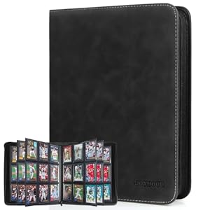 JoyHood Top Loader Sammelkarten Sammelalbum mit Hüllen