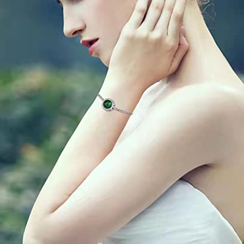 MICOO 925 Sterling Silver Sparkling Clear Charms Beads, Heart-shaped Circular Design With Cubic Zirconia Fit Pandora Original Bracelet Necklace, Gift for Women4