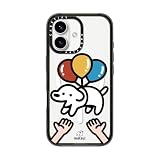 CASETiFY インパクト MagSafe対応 iPhone 16 ケース [スリム / 2.5mの落下試験をクリア (MIL規格4倍相当) / ワイヤレス充電およびMagsafe対応] - Catch me! - クリア ブラック