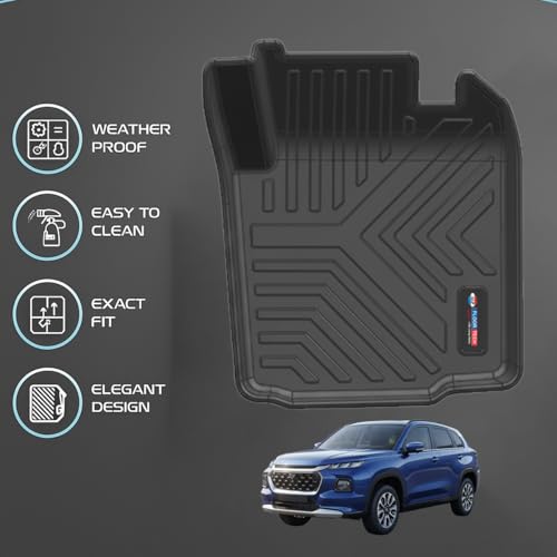 Image of ALP 3D Car Mats | Heavy Duty All Weather Floor Mats | Anti-Slip, Odorless, Waterproof, Easy to Clean Car Mats (Grand Vitara 3D Car Mat)