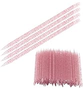 100st Wegwerp Nagelriem Pusher - Crystal Nail Sticks Double End Cuticle Manicure Pedicure Sticks ...