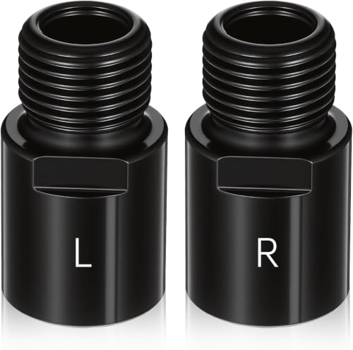 Extensores de pedal de bicicleta para evitar el roce del pie con eje de 0.55 pulgadas
