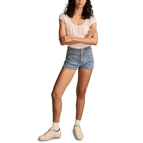 Lucky Brand Women's High Rise Shorty3