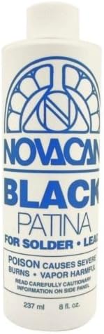 Novacan Black Patina For Solder & Lead