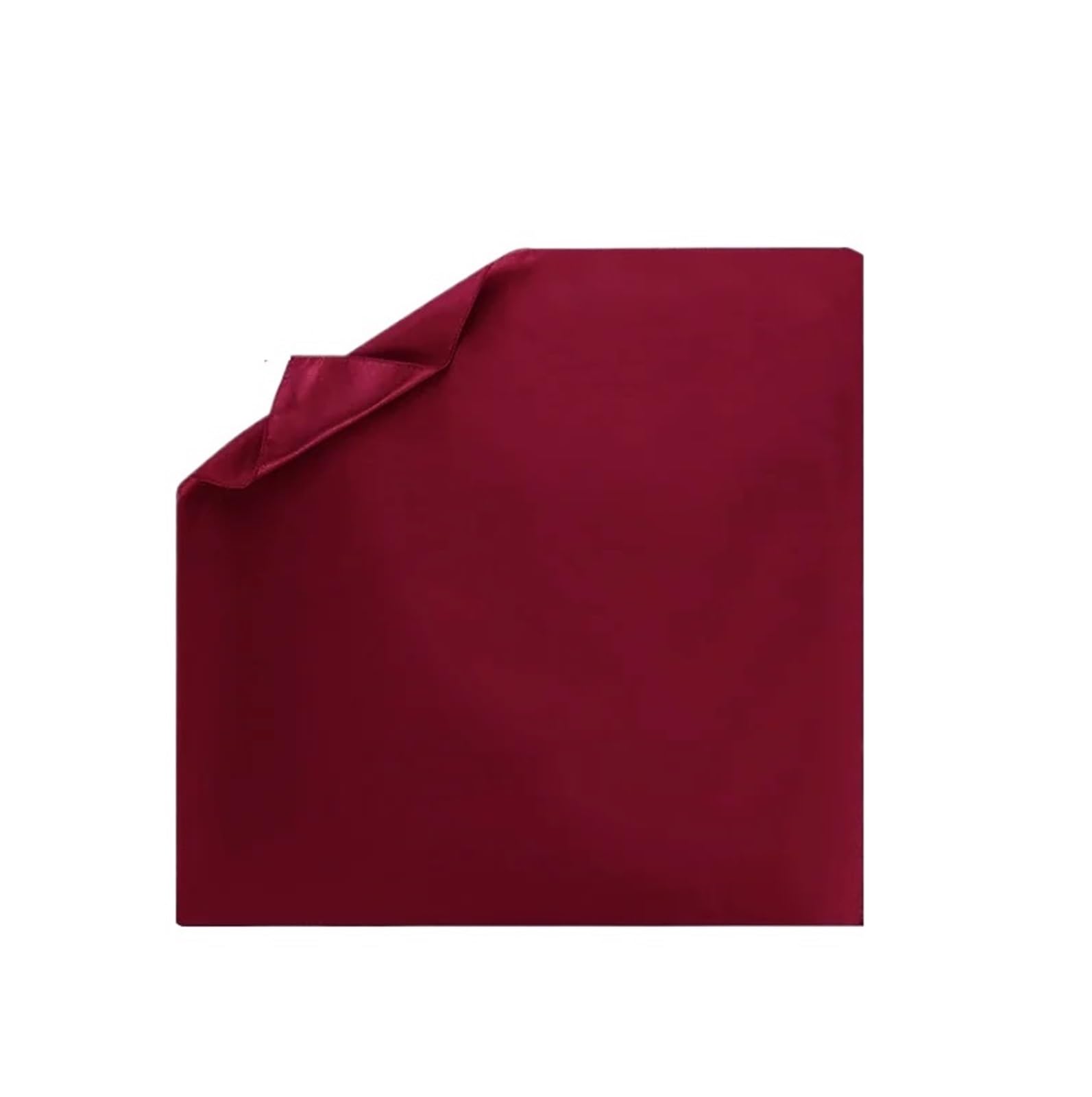 Servilletas de satén elegantes de 30x30 cm para vestir mesas de fiesta y banquetes de boda
