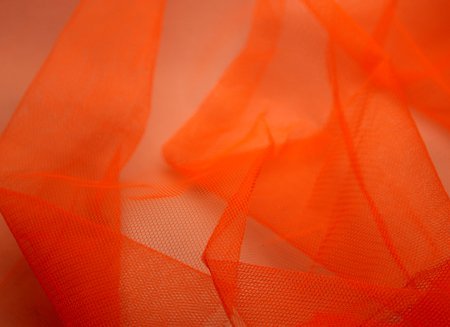 1/2m | NEON ORANGE STIFF NET ULTRA STIFF NET TUTU BRIGHT ORANGE TULLE FABRIC MESH MATERIAAL WEDDING VEIL BRIDAL JURK MATERIAAL