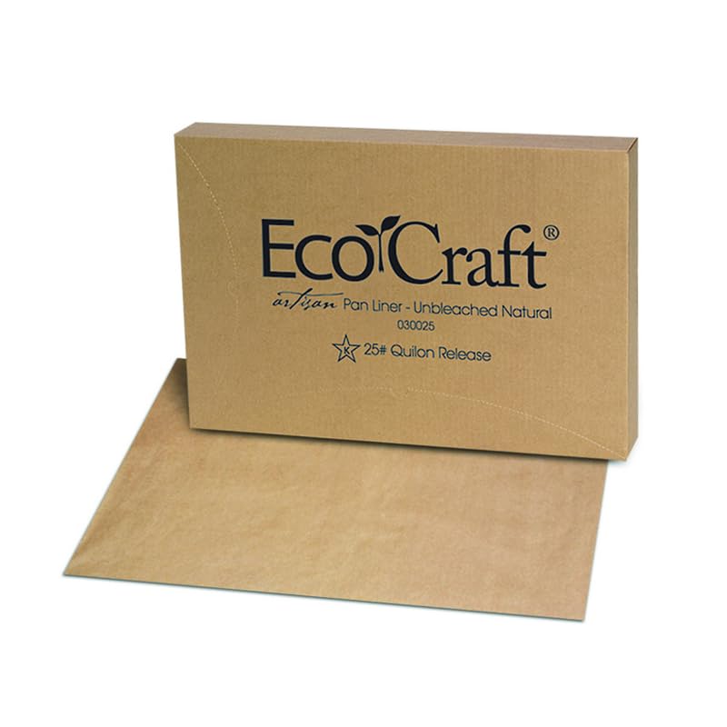 PacknWood - 1000 Papel de cocción Rectangular Kraft | 40,0x60,0 cm | Hostelería Catering, Desechable, Ecológico, Delivery Take Away