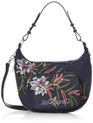 Preisvergleich Produktbild Desigual Damen Tasche mit Blumenmuster Handtasche