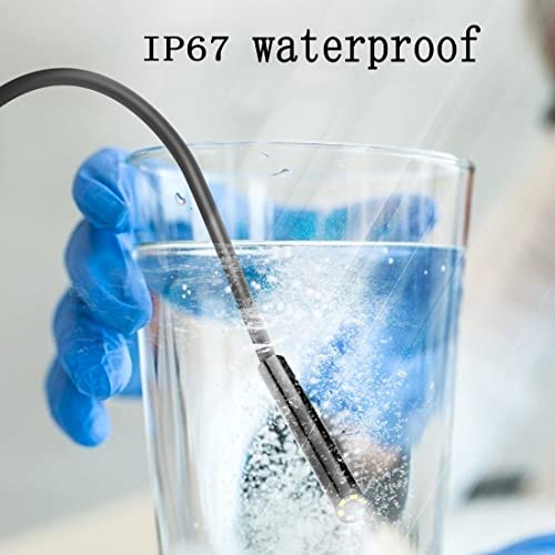 Borescopes telescopische endoscoop inspectiecamera, 5,5 mm USB 3 in 1 semi-rigide waterdichte IP67 slangborescope, met 6… - Image 5