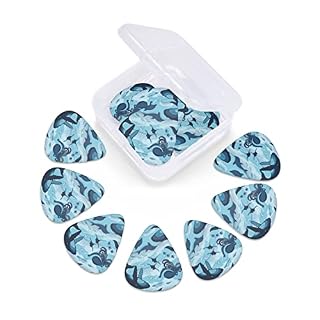 Ensemble de 12 médiators de guitare poisson et poulpe pour guitare acoustique, guitare électrique, contrebasse, ukulélé - Les Beatles, Paul McCartney, John Lennon, RIngo Starr, George Harrison Ensemble de 12 médiators de guitare poisson et poulpe pour guitare acoustique, guitare électrique, contrebasse, ukulélé – Image 6